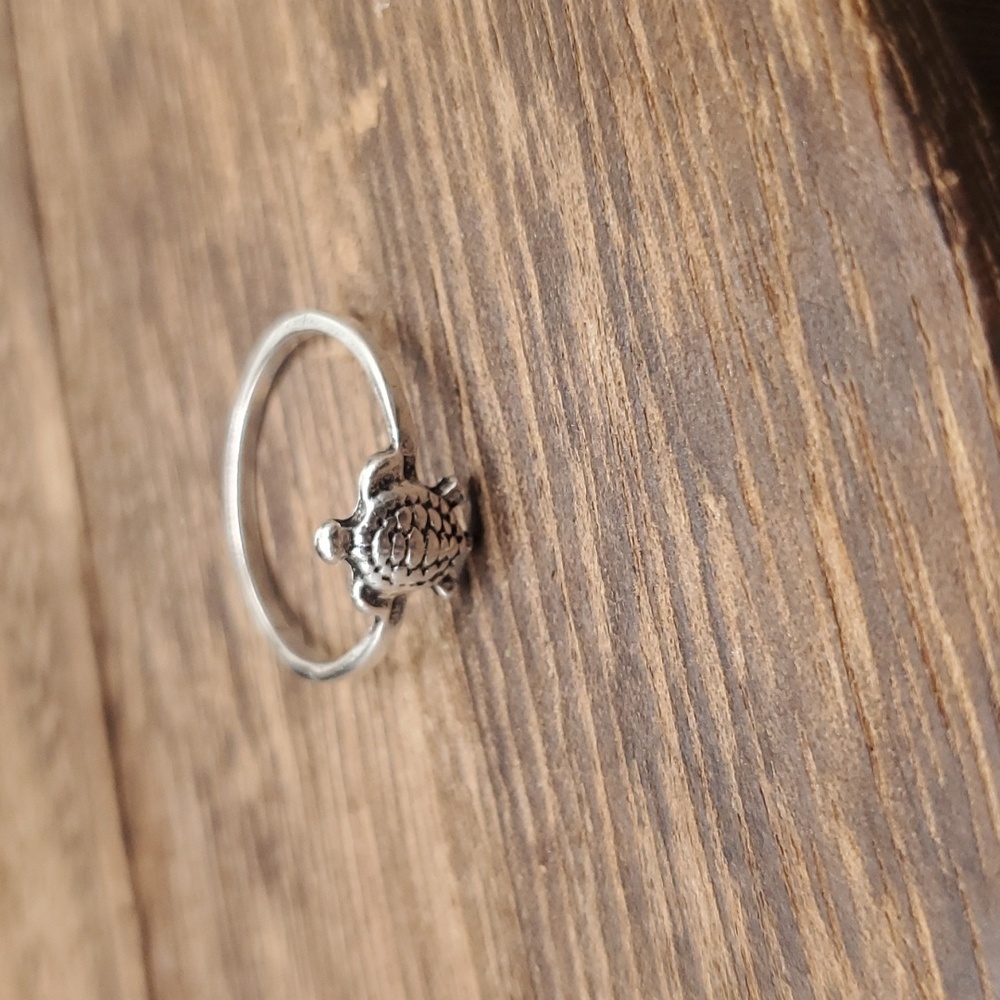 sea turtle ring R276 size 7